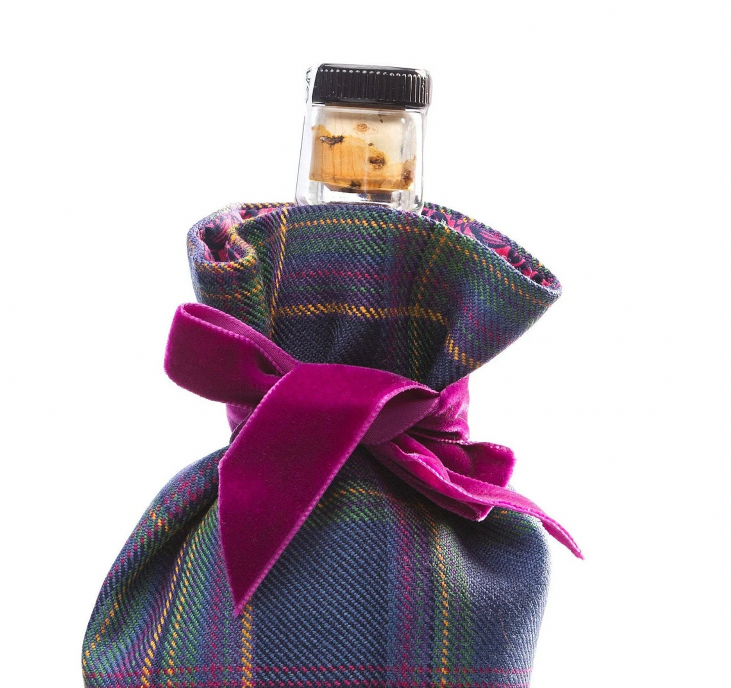 Tartan Bottle Gift Bag