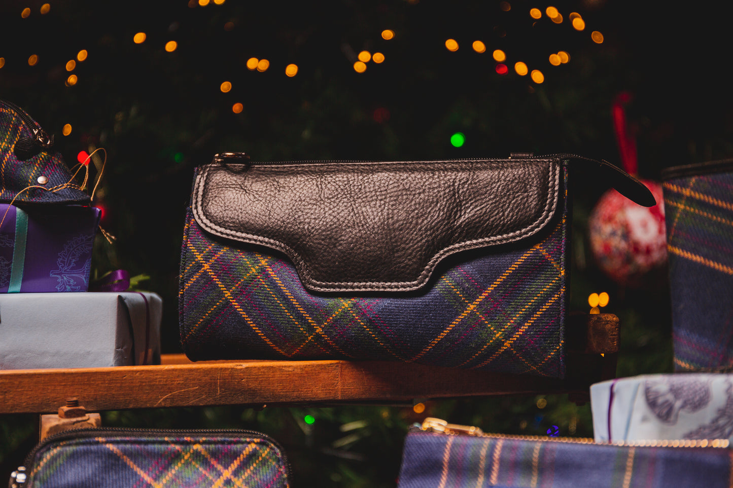 Tartan & Leather Amy Bag