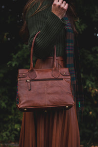 Tartan & Leather Ella Bag
