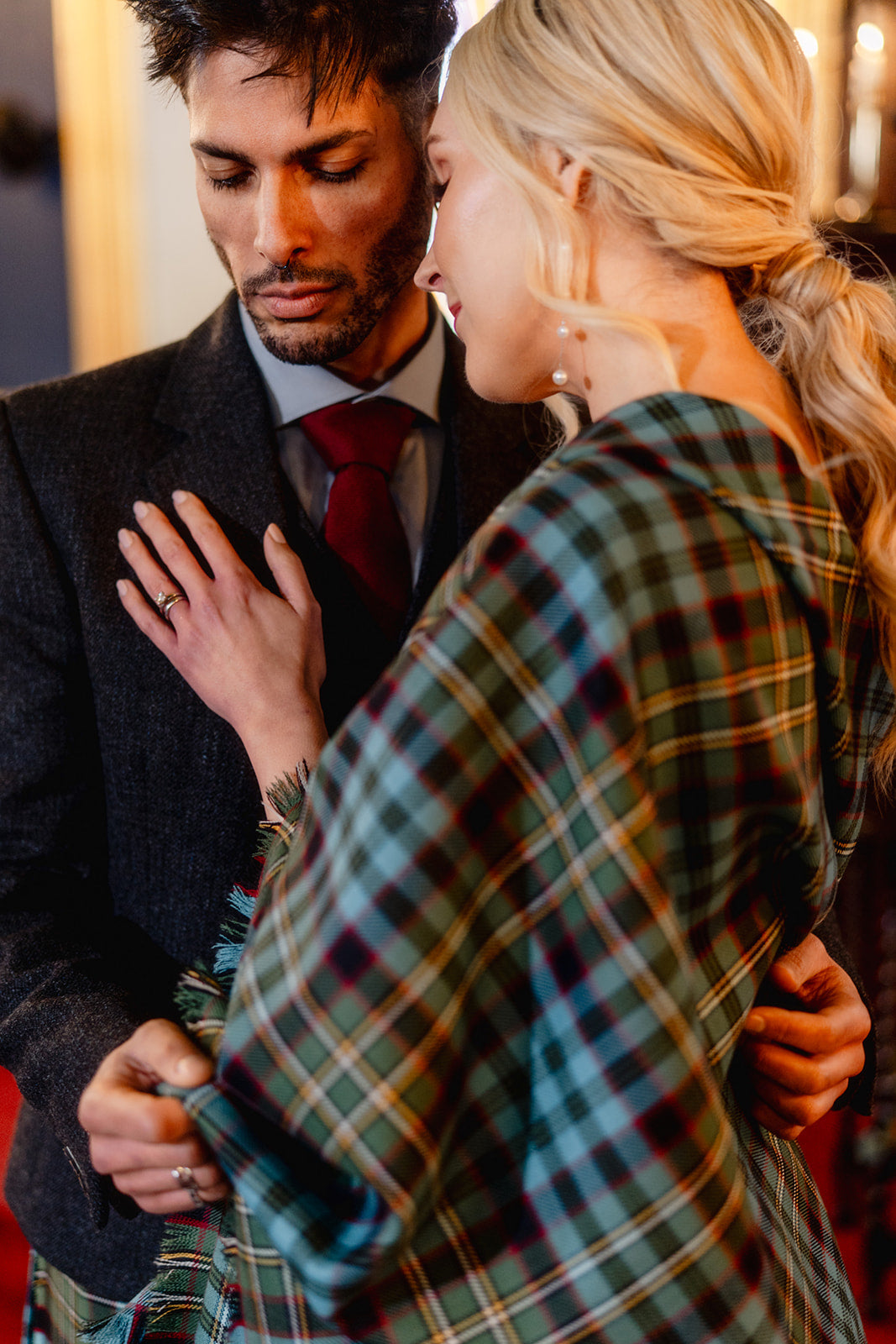 Custom Tartan Pure Wool Shawl or Stole* - Choose Your Own Tartan