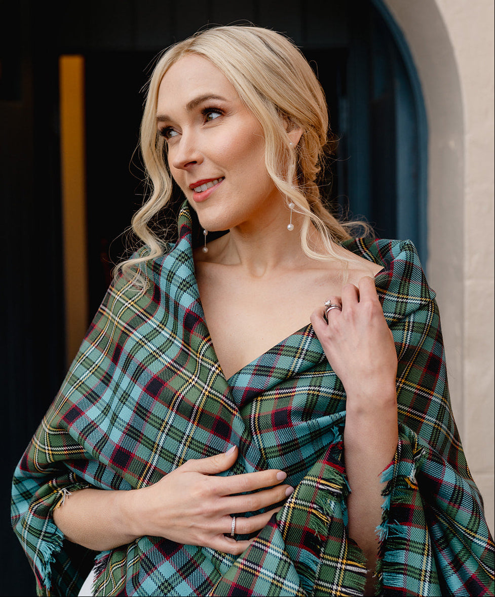 Custom Tartan Pure Wool Shawl or Stole* - Choose Your Own Tartan