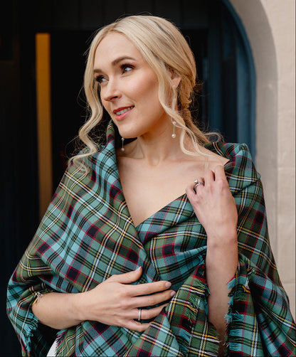 Custom Tartan Pure Wool Shawl or Stole* - Choose Your Own Tartan