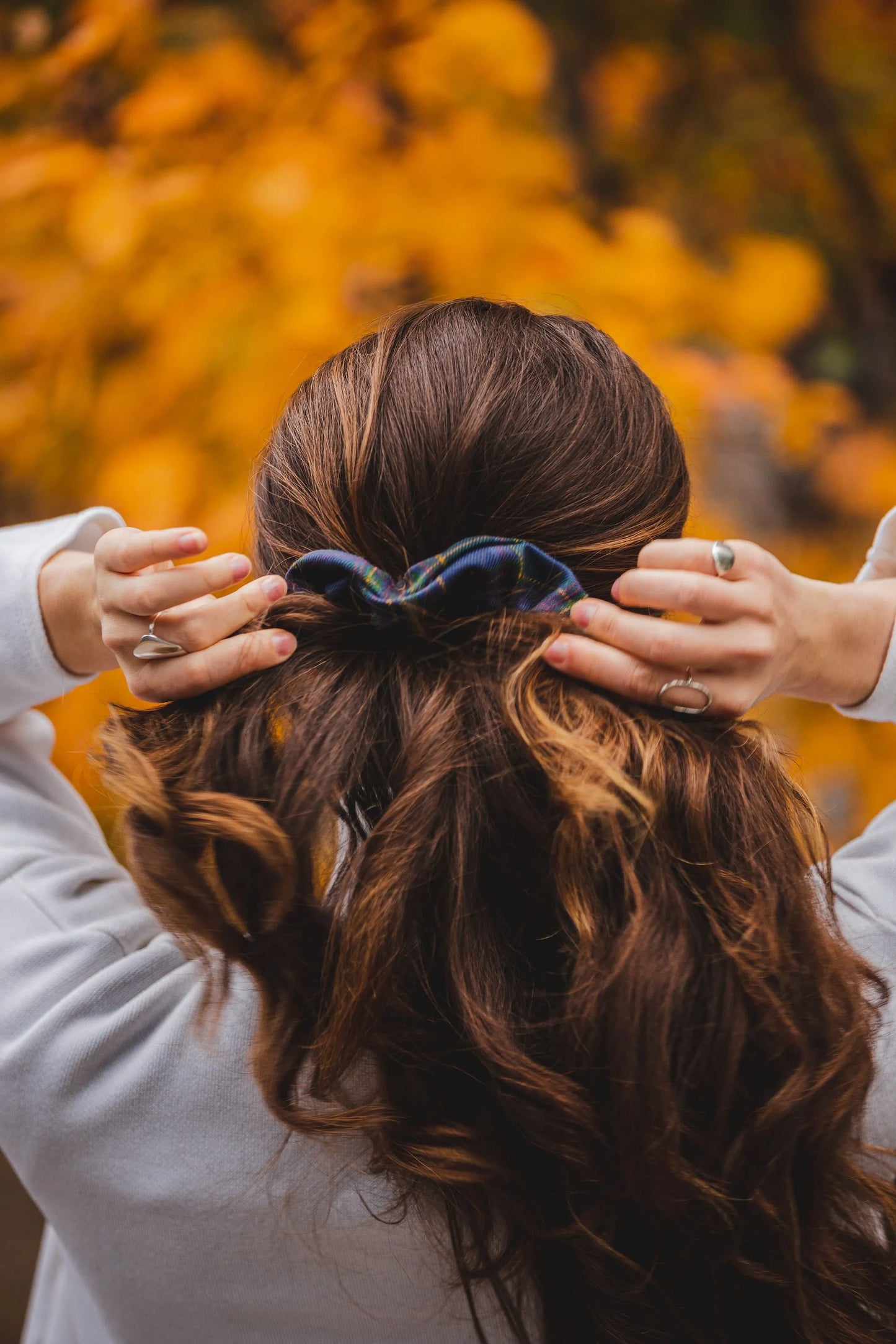 Tartan Scrunchie by LoullyMakes