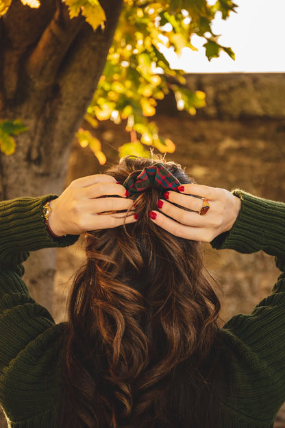 Tartan Scrunchie by LoullyMakes