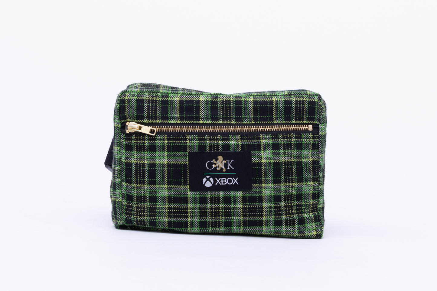 GNK x Xbox Tartan Crossbody Bag