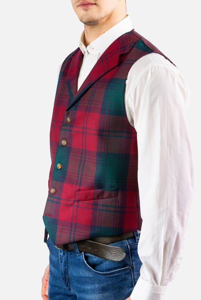 Made-To-Measure Tartan Waistcoat