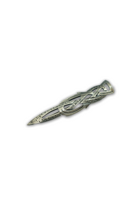 Celtic Infinity Knot Kilt Pin (Antique)