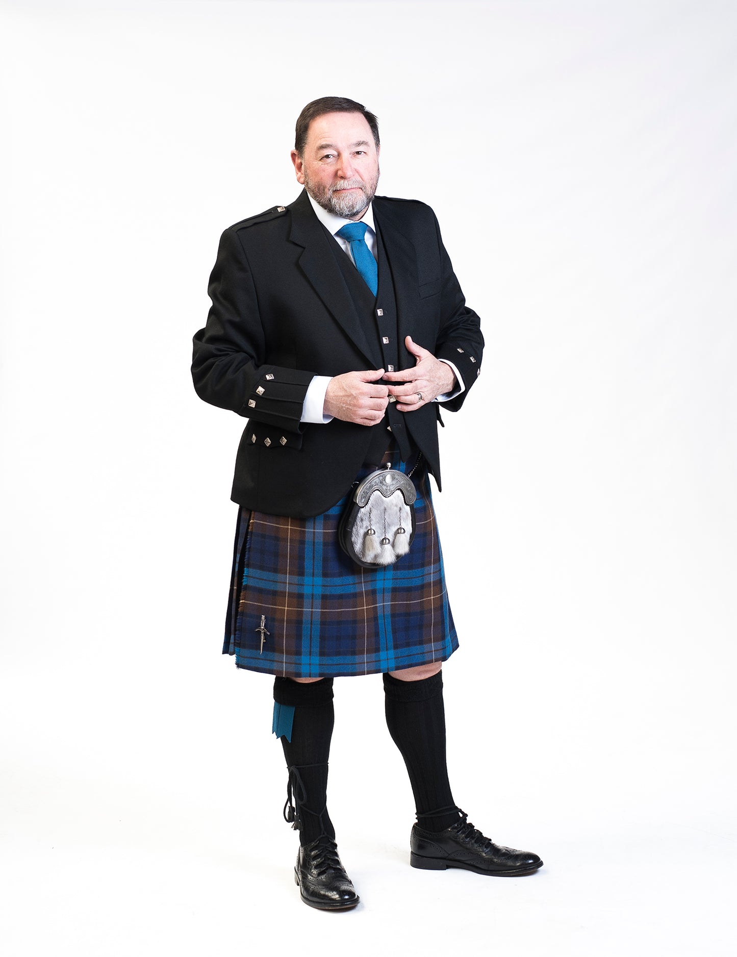 Blue Buchanan / Argyll Kilt Hire Outfit