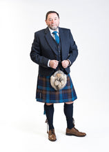 Load image into Gallery viewer, Blue Buchanan / Lovat Navy Tweed Hire Outfit
