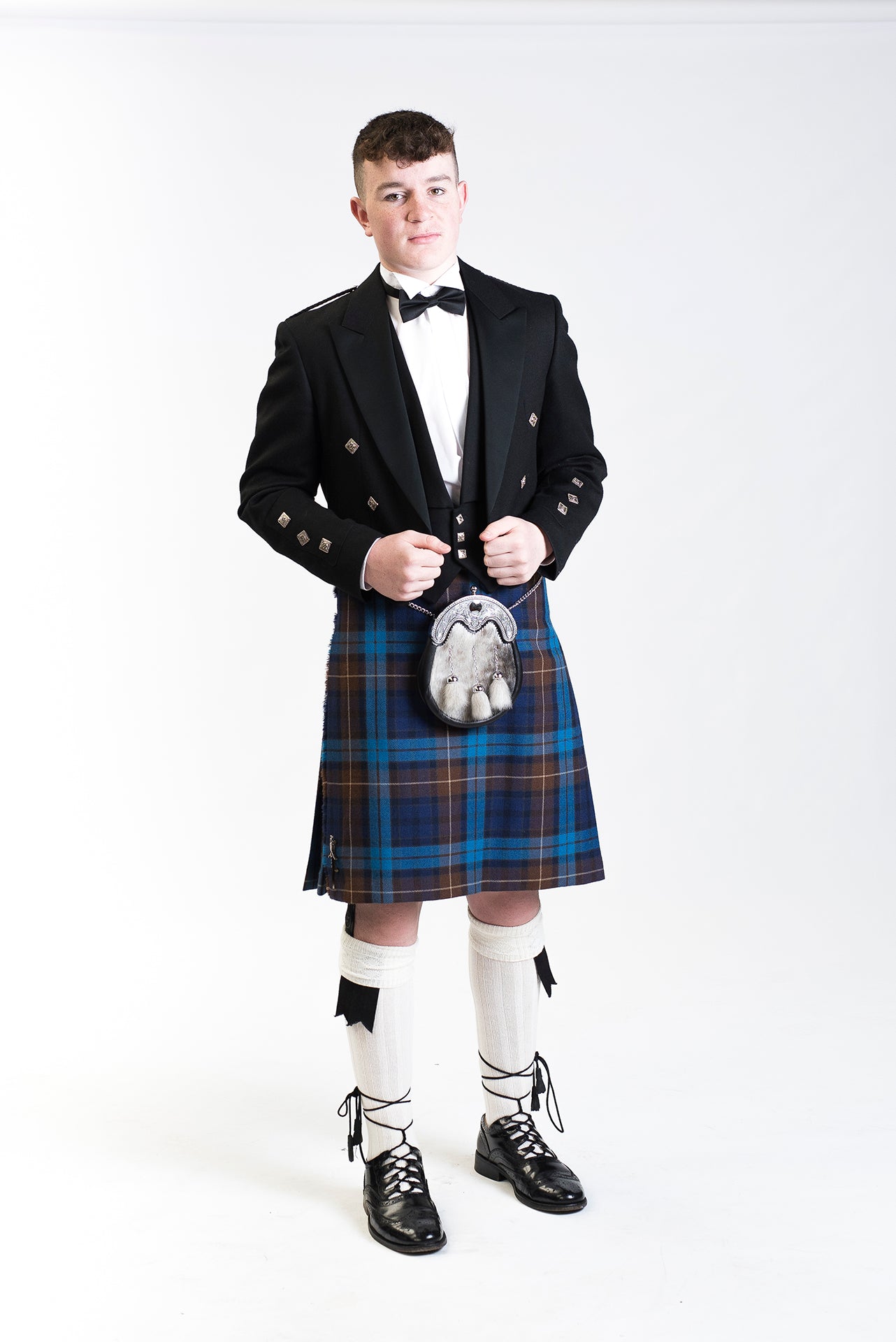 Blue Buchanan / Prince Charlie Kilt Hire Outfit