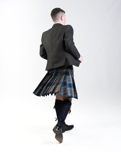 Holyrood / Lovat Charcoal Tweed Kilt Hire Outfit