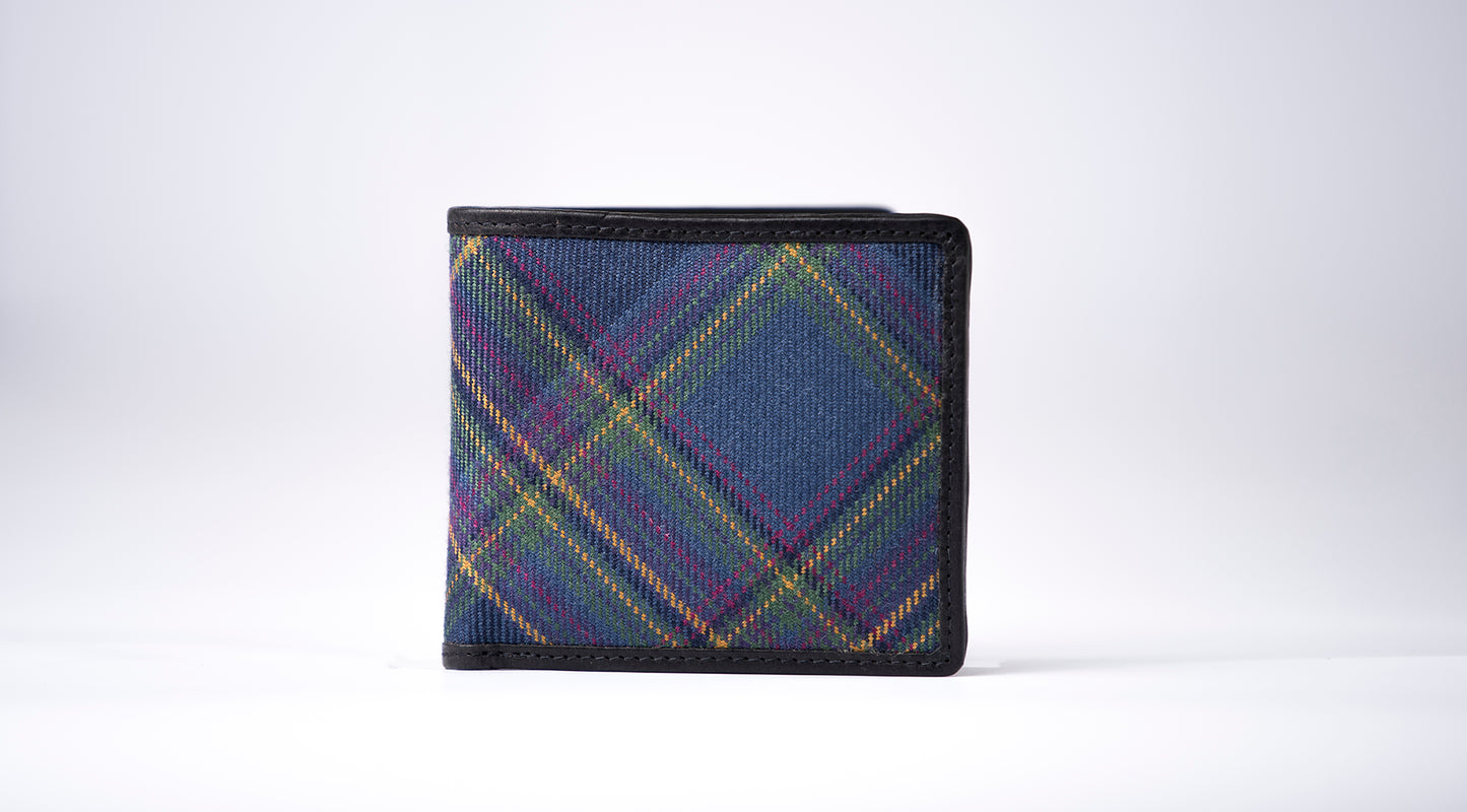 Tartan & Leather Wallet