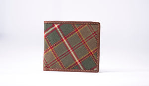 Tartan & Leather Wallet