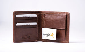 Tartan & Leather Wallet
