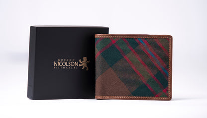 Tartan & Leather Wallet