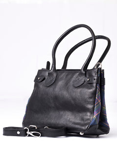 Tartan & Leather Ella Bag