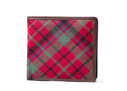 Tartan & Leather Wallet