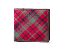 Load image into Gallery viewer, Tartan &amp; Leather Wallet