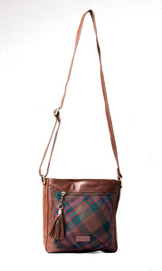 Tartan & Leather Iona Bag