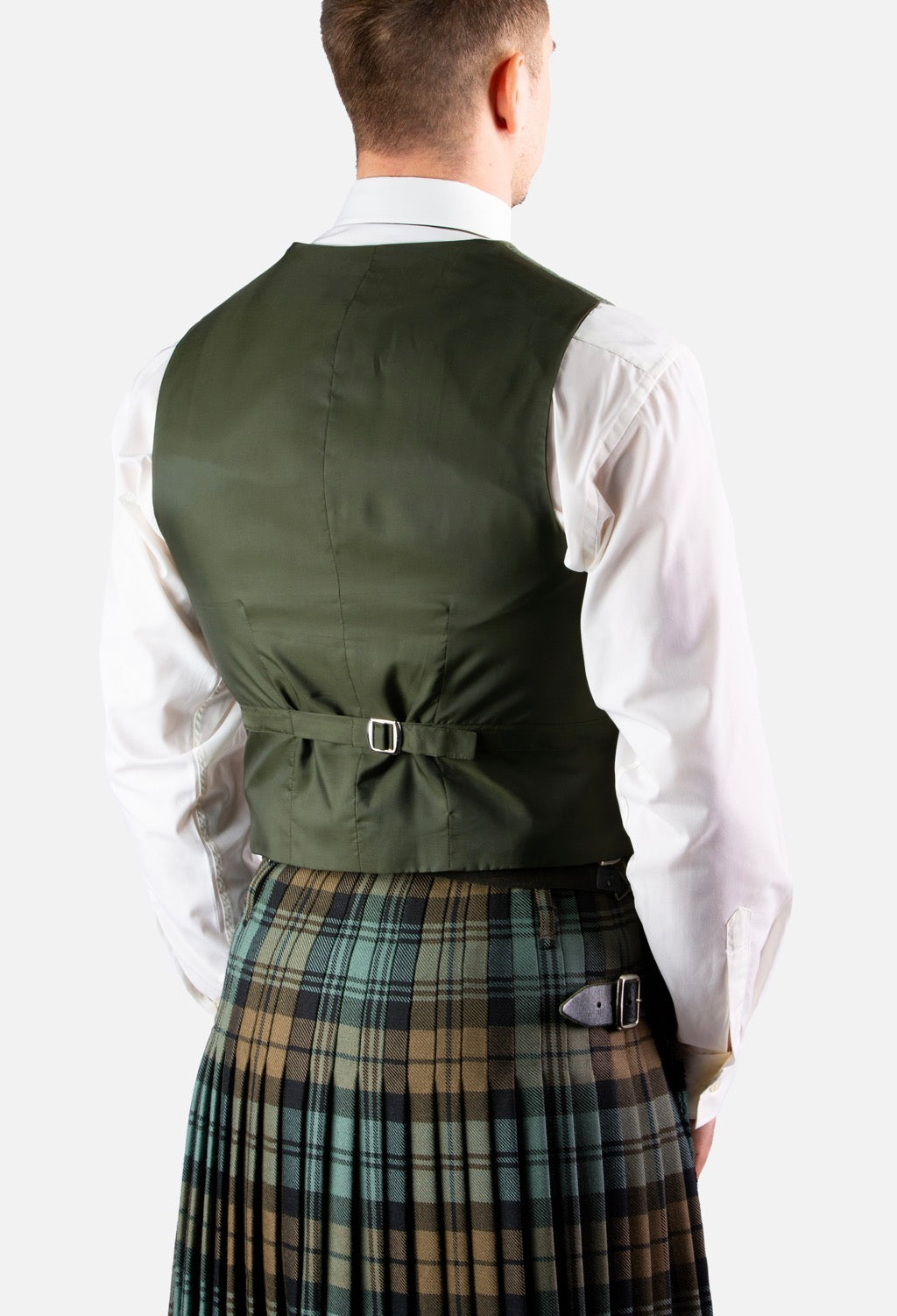 Lovat Green Tweed Jacket & Waistcoat