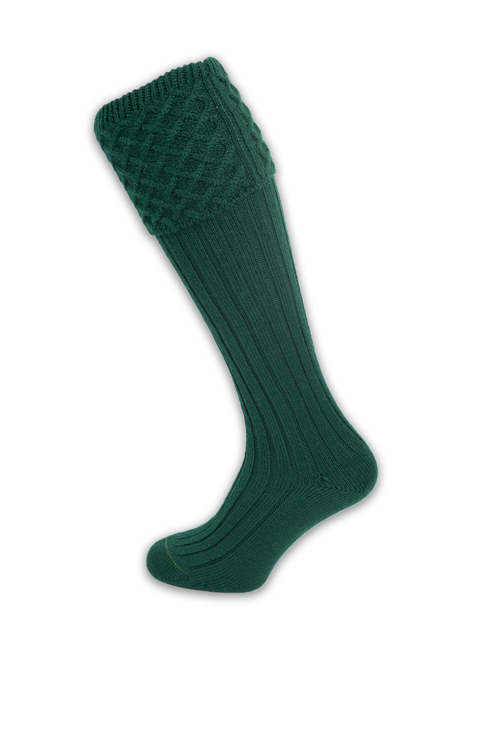Bottle Green Dunvegan Hose (Socks)