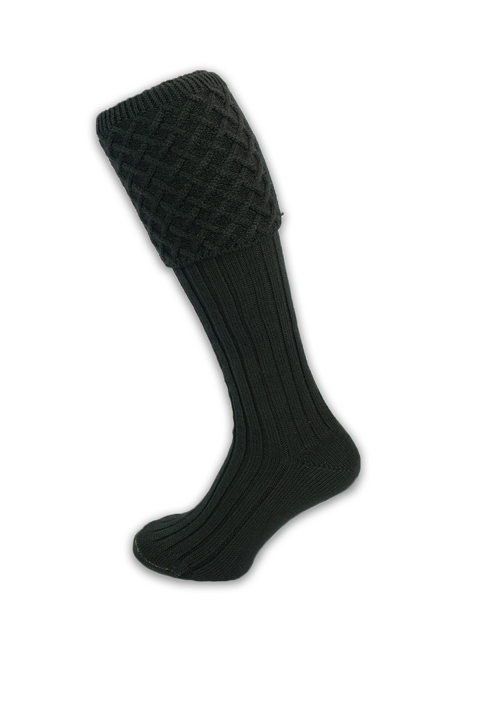 Black Dunvegan Hose (Socks)