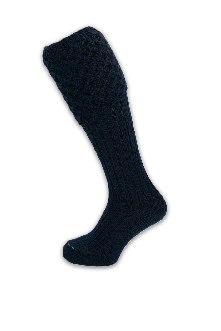 Navy Dunvegan Hose (Socks)