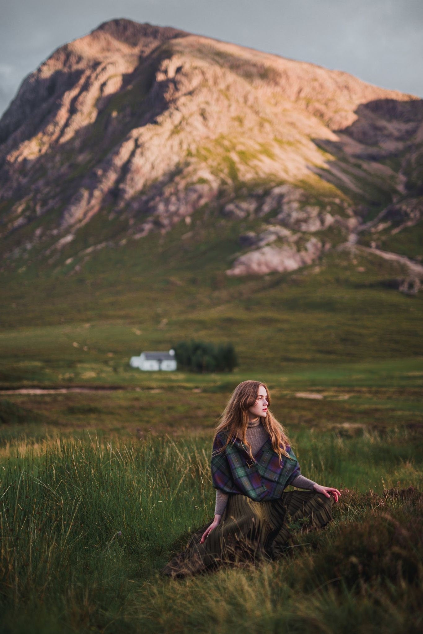 Isle of Skye Outlandish Cowl Wrap Scarf by LoullyMakes