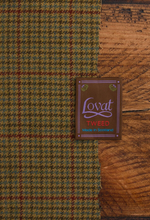 Load image into Gallery viewer, Classic Check Lovat Tweed Long lined with Liberty Fabrics by LoullyMakes