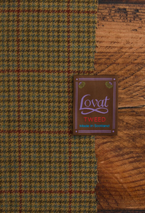 Classic Check Lovat Tweed Long lined with Liberty Fabrics by LoullyMakes