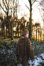 Load image into Gallery viewer, Flodden Tartan Lambswool Poncho by LoullyMakes