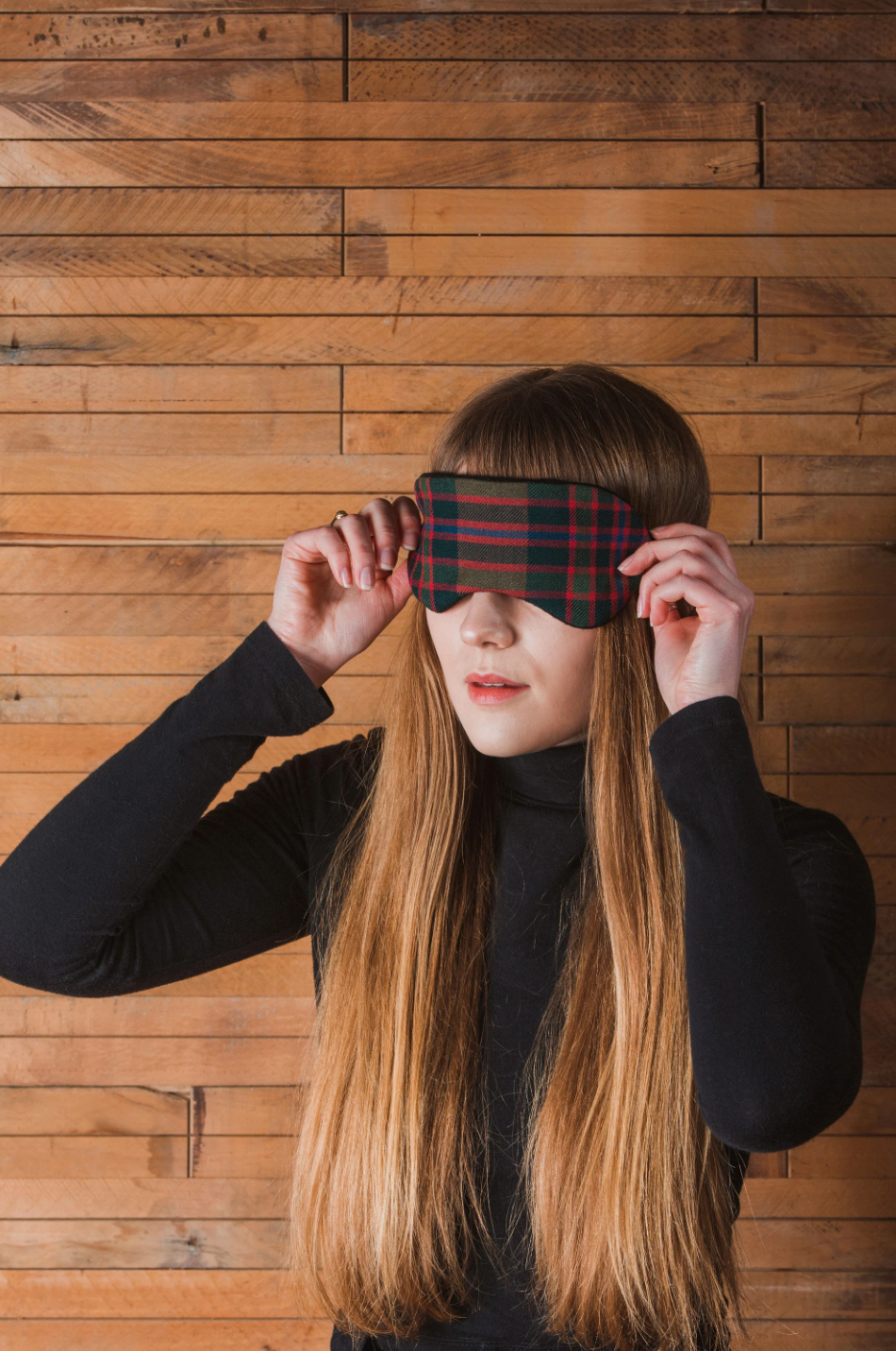 John Muir Way Tartan Scented Herb Eye Mask by LoullyMakes