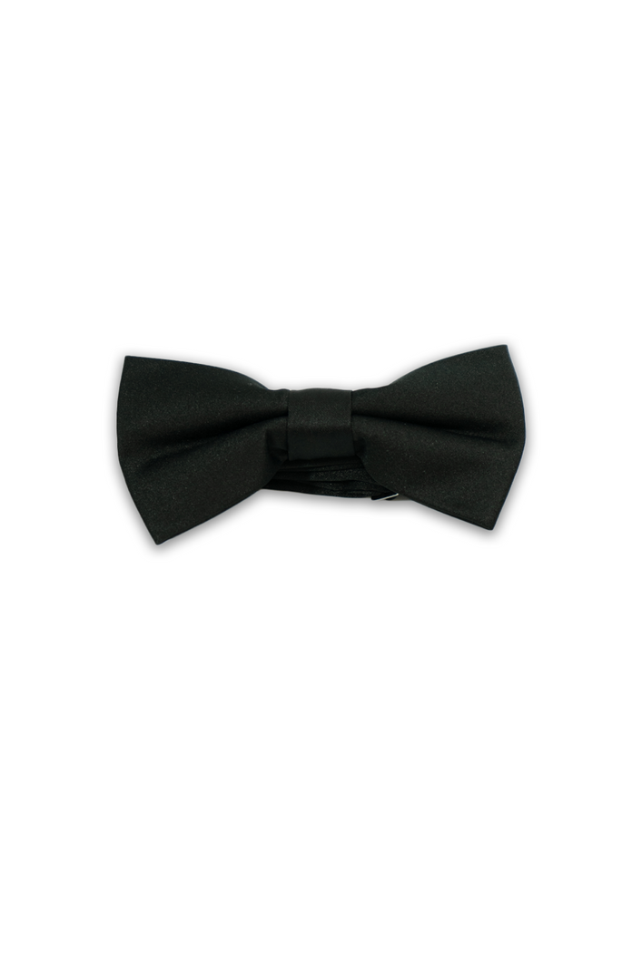 Black Bow Tie (Pre-Tied)
