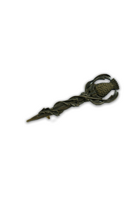 Thistle Kilt Pin (Antique Brass)