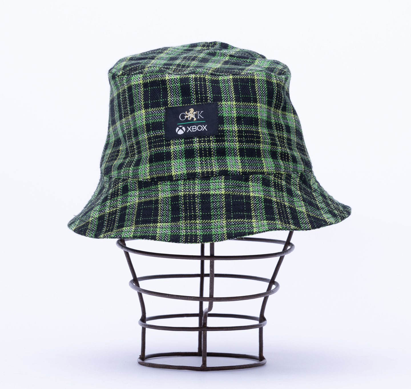 GNK x Xbox Tartan Bucket Hat