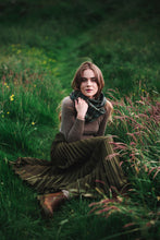 Load image into Gallery viewer, Weathered MacKenzie Outlandish Cowl Wrap Scarf by LoullyMakes