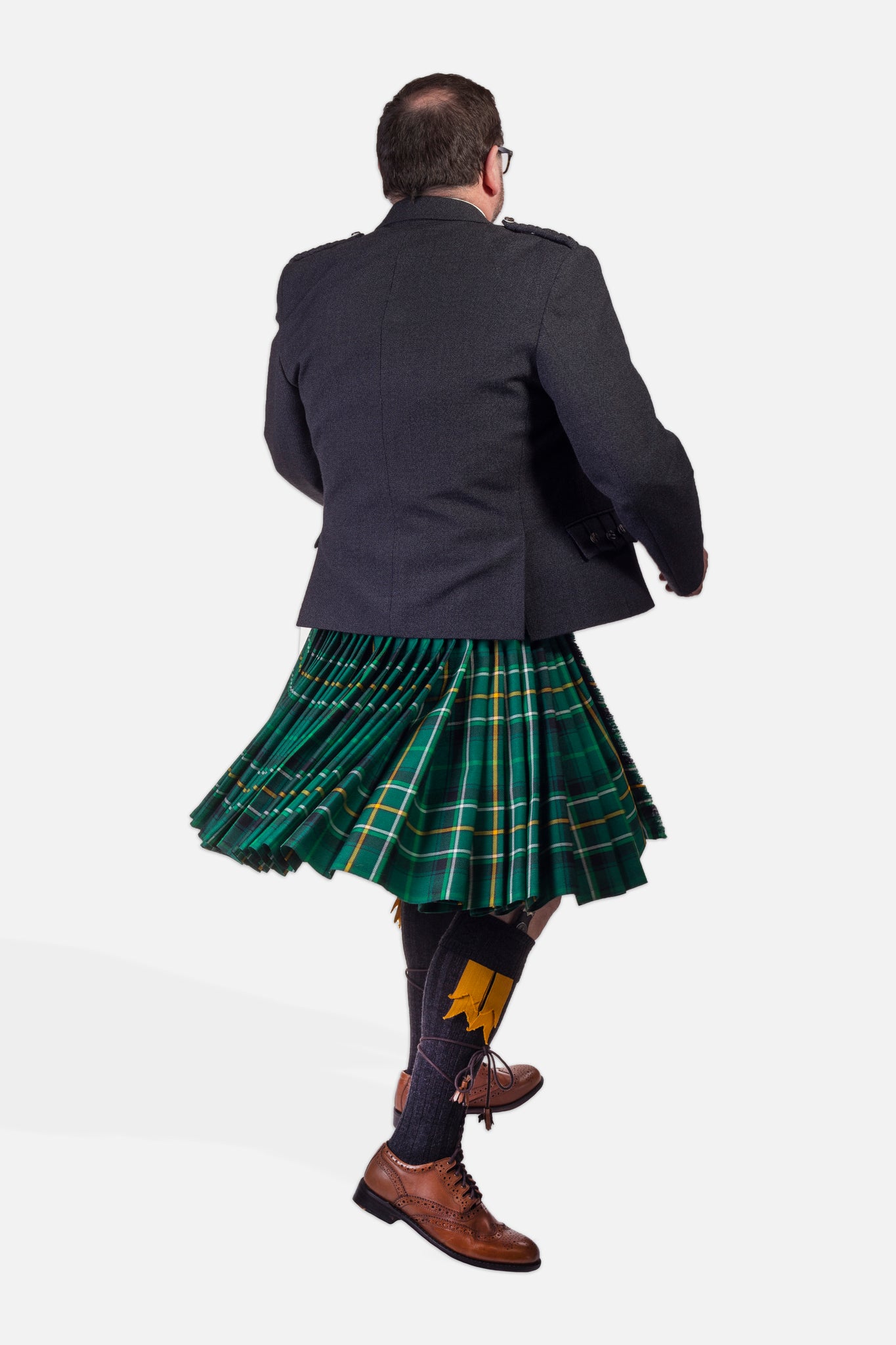 Celtic FC / Charcoal Holyrood Kilt Hire Outfit