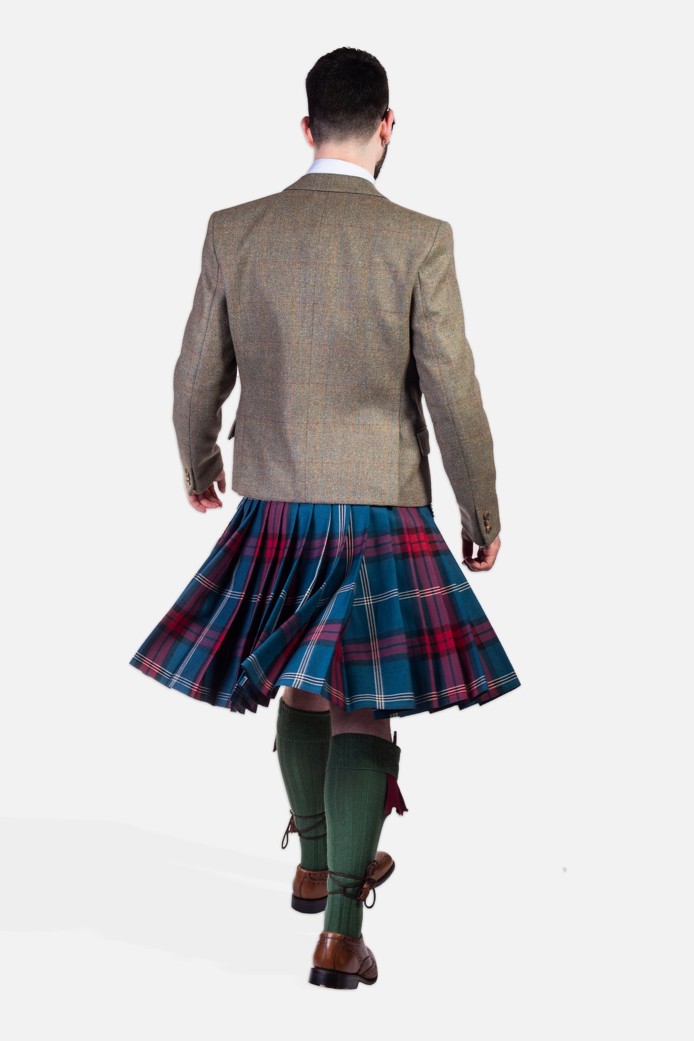 University of Edinburgh / Lovat Nicolson Tweed Kilt Hire Outfit