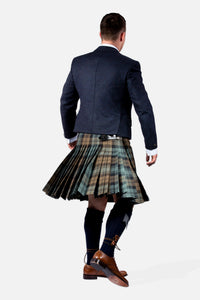 Black Watch Weathered / Lovat Navy Tweed Hire Outfit