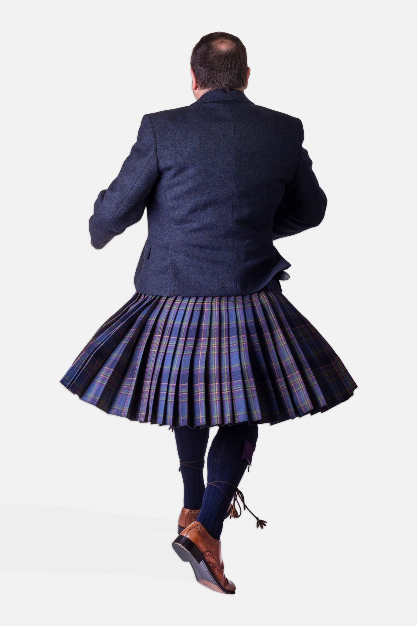 Highland Mist / Lovat Navy Tweed Kilt Hire Outfit