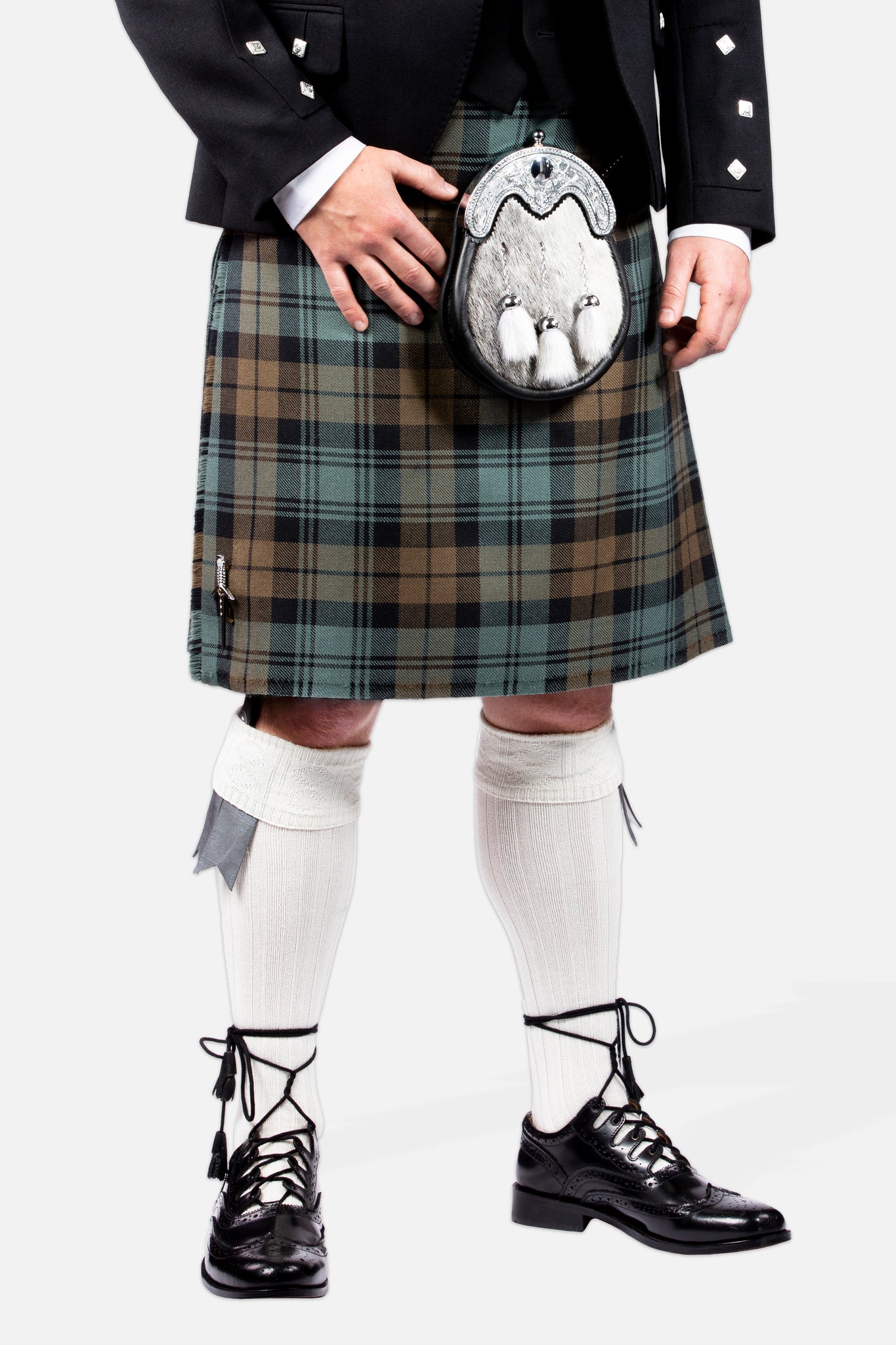 Black Watch Weathered / Argyll Kilt Hire Outfit