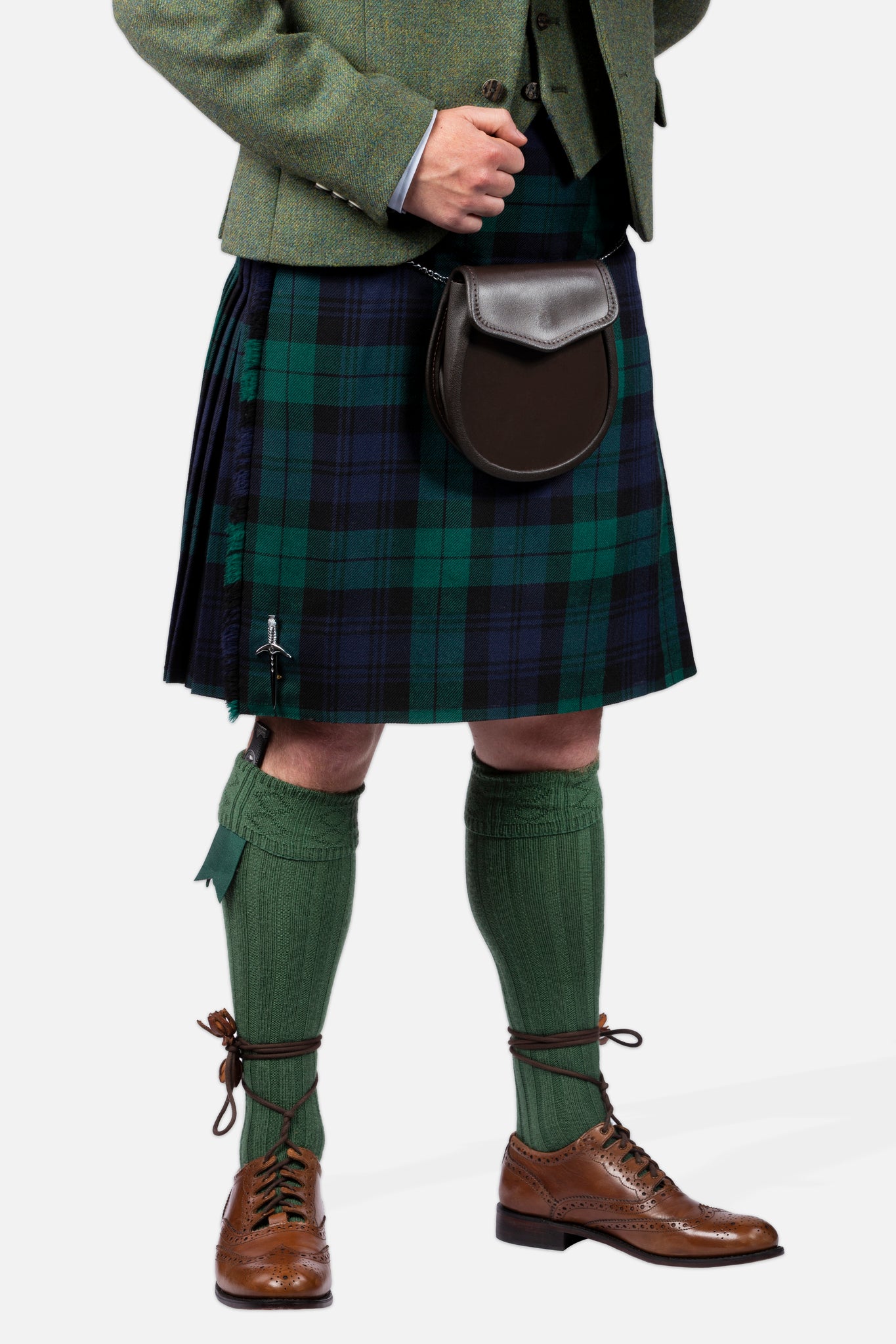 Black Watch / Lovat Green Tweed Hire Outfit – GNKilts