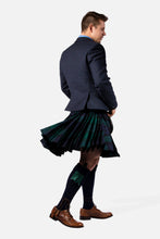 Load image into Gallery viewer, Black Watch / Lovat Navy Tweed Hire Outfit