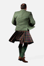 Load image into Gallery viewer, John Muir Way / Lovat Green Tweed Hire Outfit
