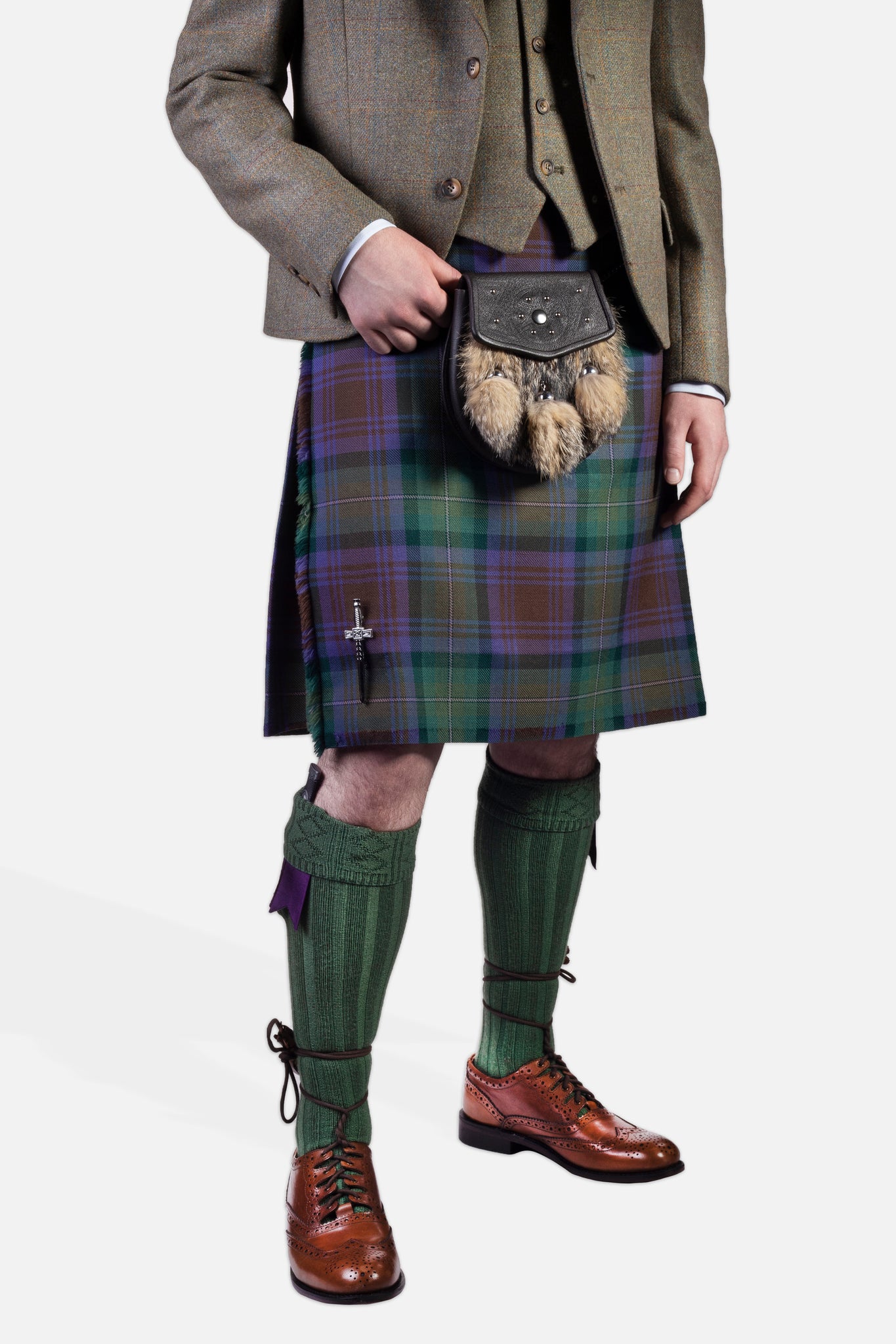 Isle of Skye / Lovat Nicolson Tweed Kilt Hire Outfit