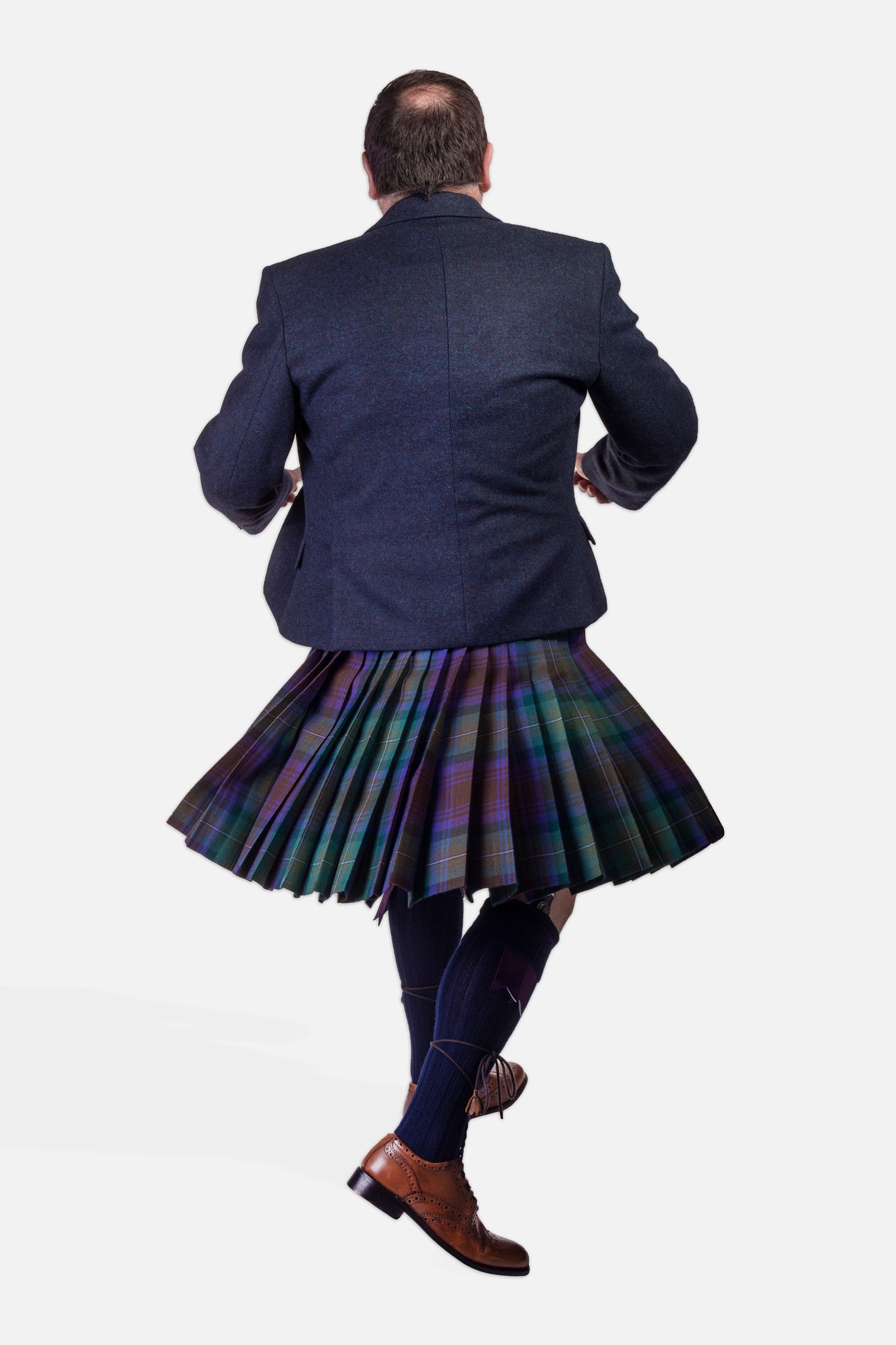 Isle of Skye / Lovat Navy Tweed Kilt Hire Outfit