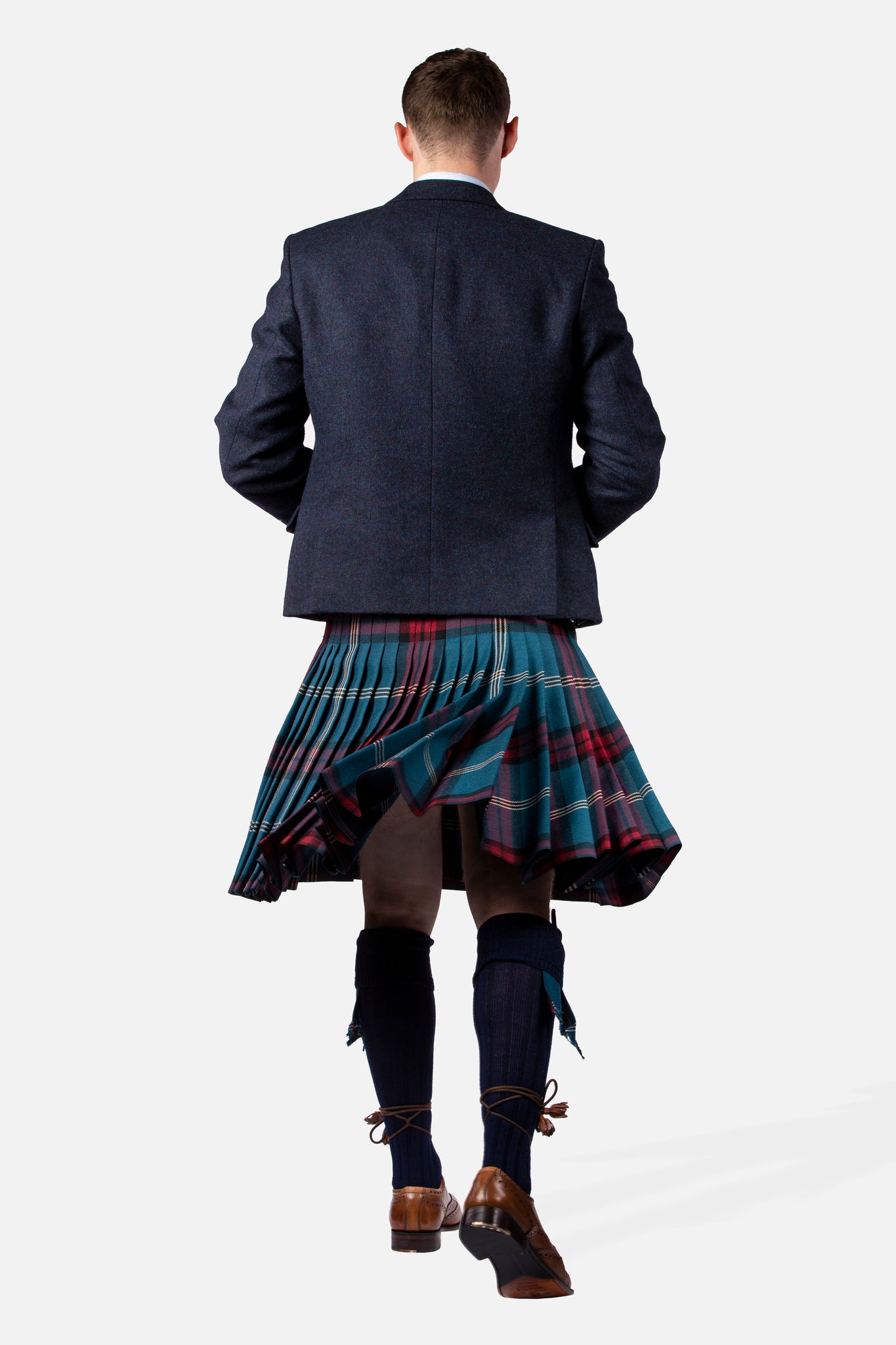 University of Edinburgh / Lovat Navy Tweed Kilt Hire Outfit