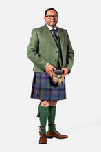 Load image into Gallery viewer, Highland Mist / Lovat Green Tweed Hire Outfit
