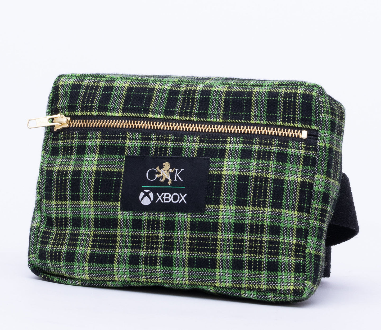 GNK x Xbox Tartan Crossbody Bag